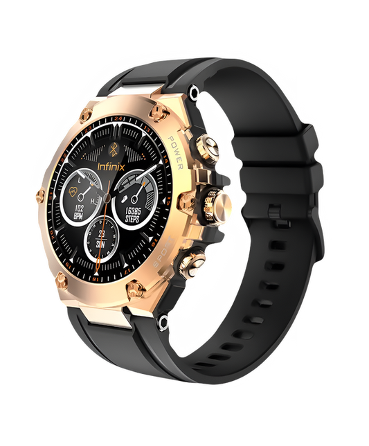 Infinix XWATCH 3GT IP68 Smart Watch - Gold