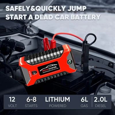 Jump Starter 600A Peak Jump Starter Battery Pack