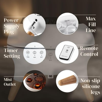 Jellyfish Essential Oil Humidifier